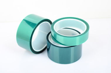 سبز تنها PET سیلیکون نوار 0.06mm 180 C پوشش محافظت حرارت مقاوم